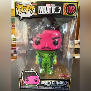 Funko pop What If...? Infinity killmonger, 11 inches tall